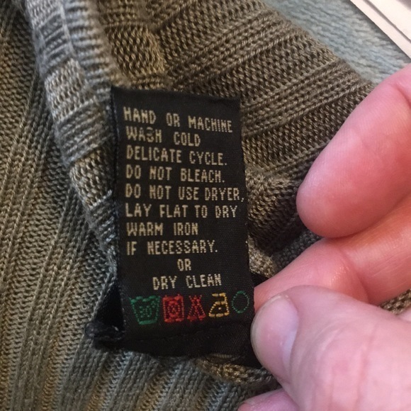 THE COLLECTION olive green long sleeved sweater - Picture 8 of 8